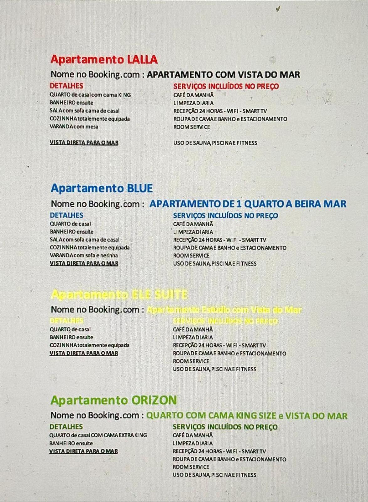 Beira Mar Suite Fortaleza  Eksteriør billede